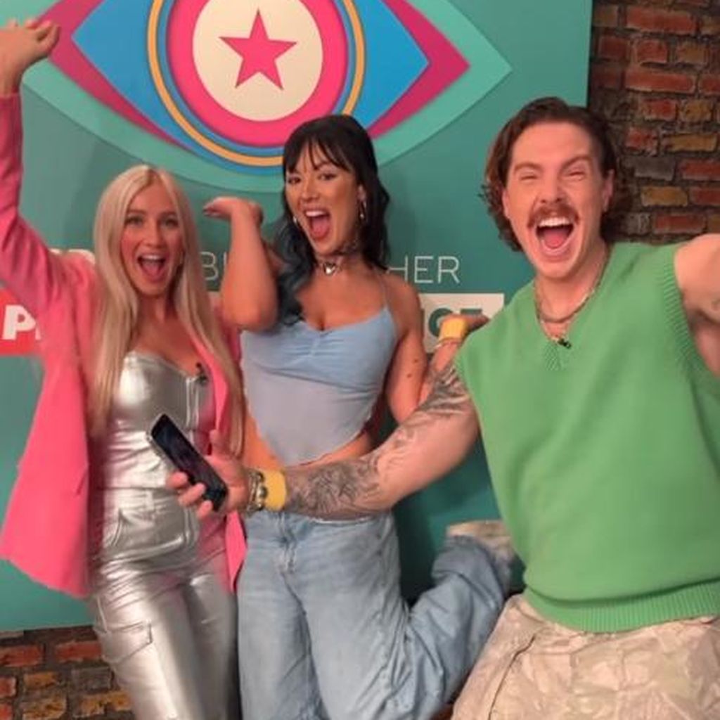 Lena Schiwiora, Sophie Reintjes und Louis Streich bei "Promi Big Brother – Die Penny Challenge"