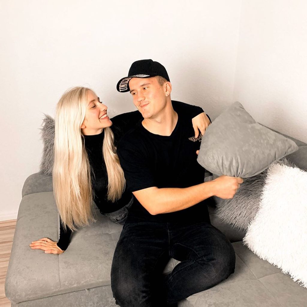 Lena Schiwiora und Robin Riebling im November 2019