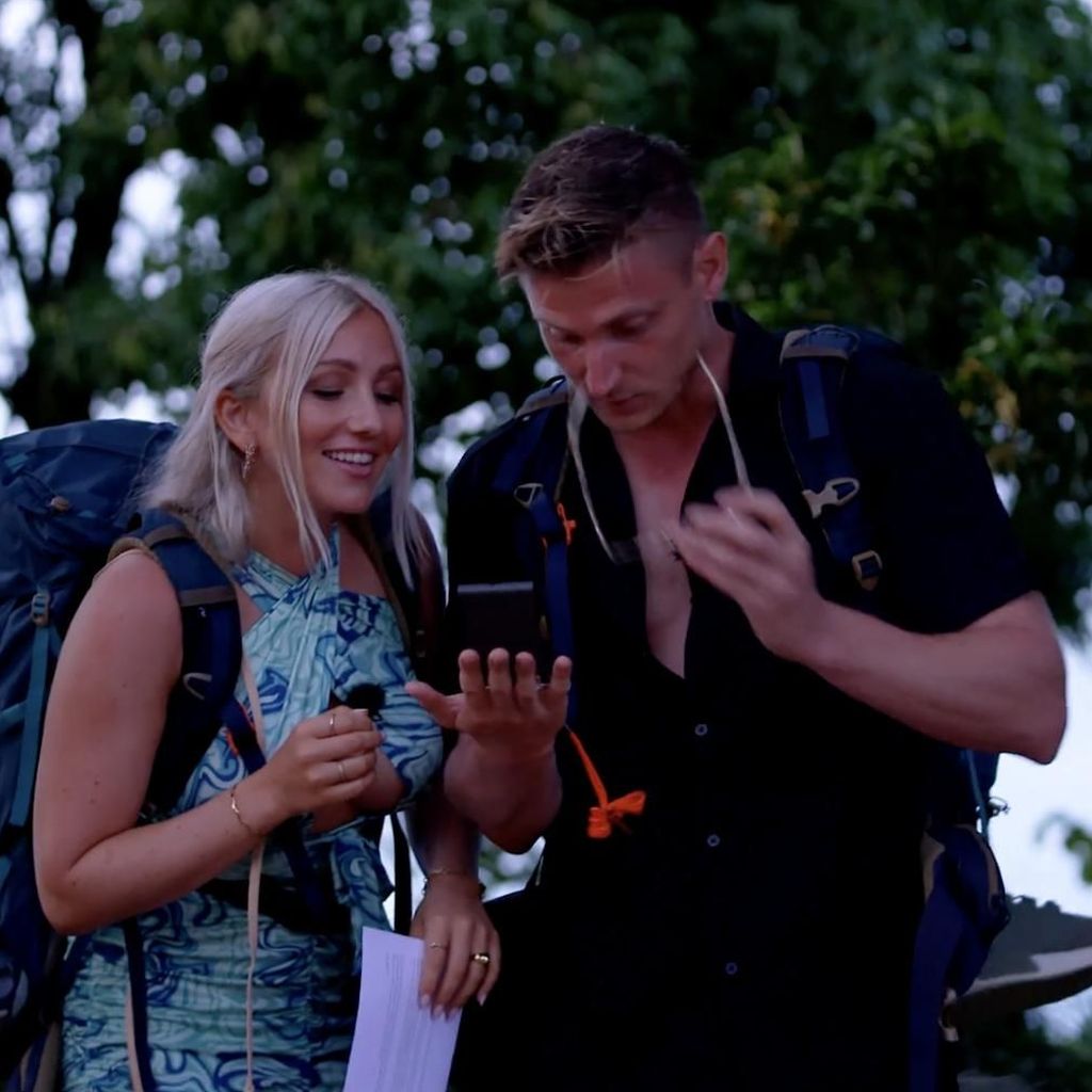 Lena Schiwiora und Tommy Pedroni bei "Reality Backpackers"