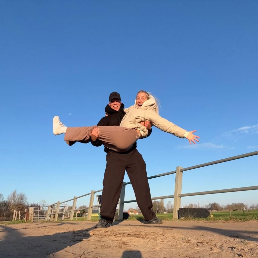 Lena Schiwiora und ihr Partner