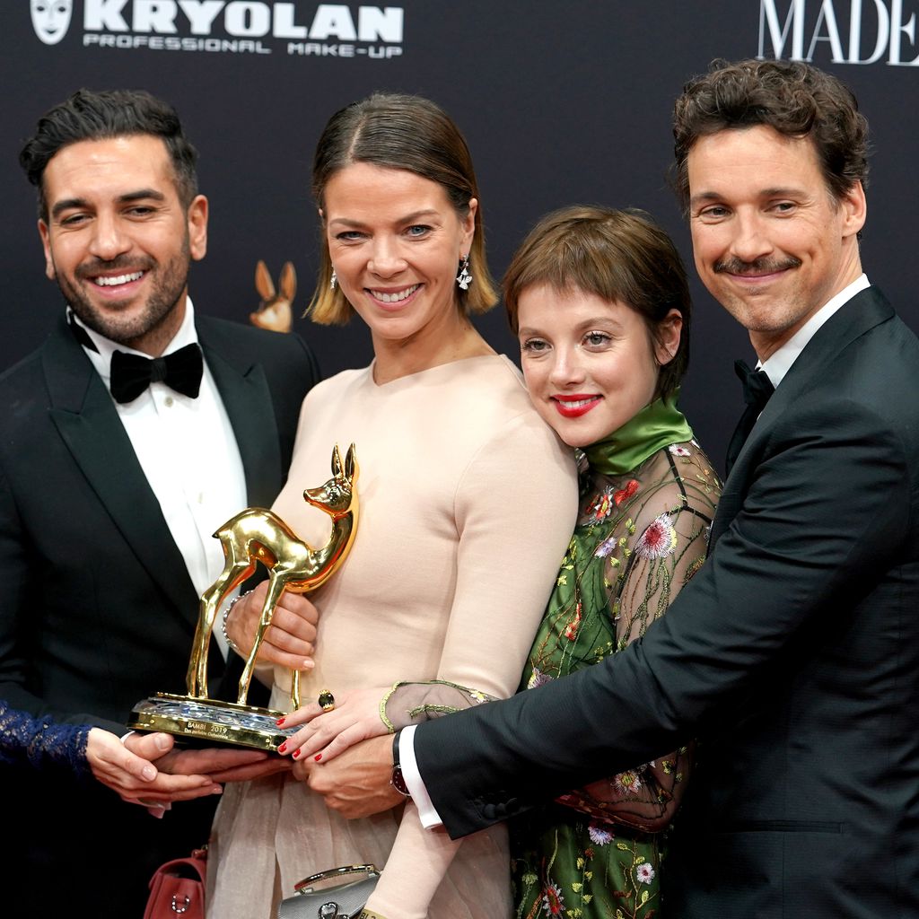 Lena Schoemann, Elyas M'Barek, Jessica Schwarz, Jella Haase und Florian David Fitz