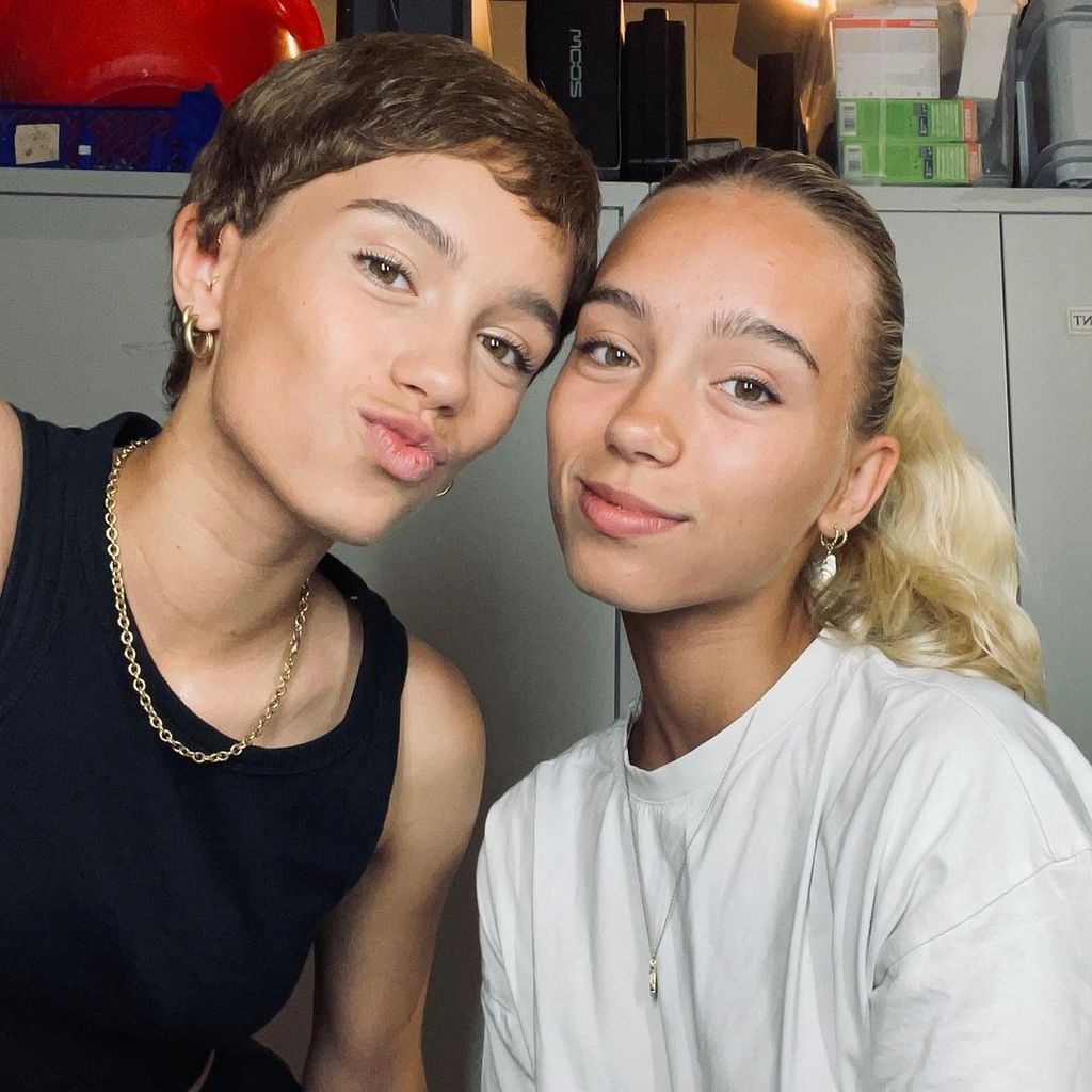 Lena und Lisa Mantler im Juli 2022