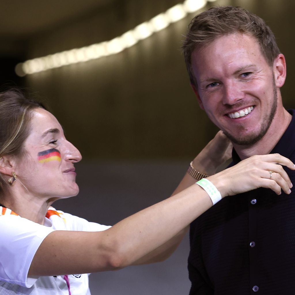 Lena Wurzenberger und Julian Nagelsmann