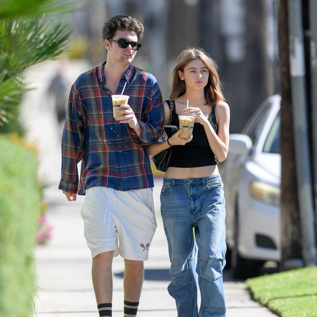 Leni Klum mit Aris Rachevsky in Los Angeles