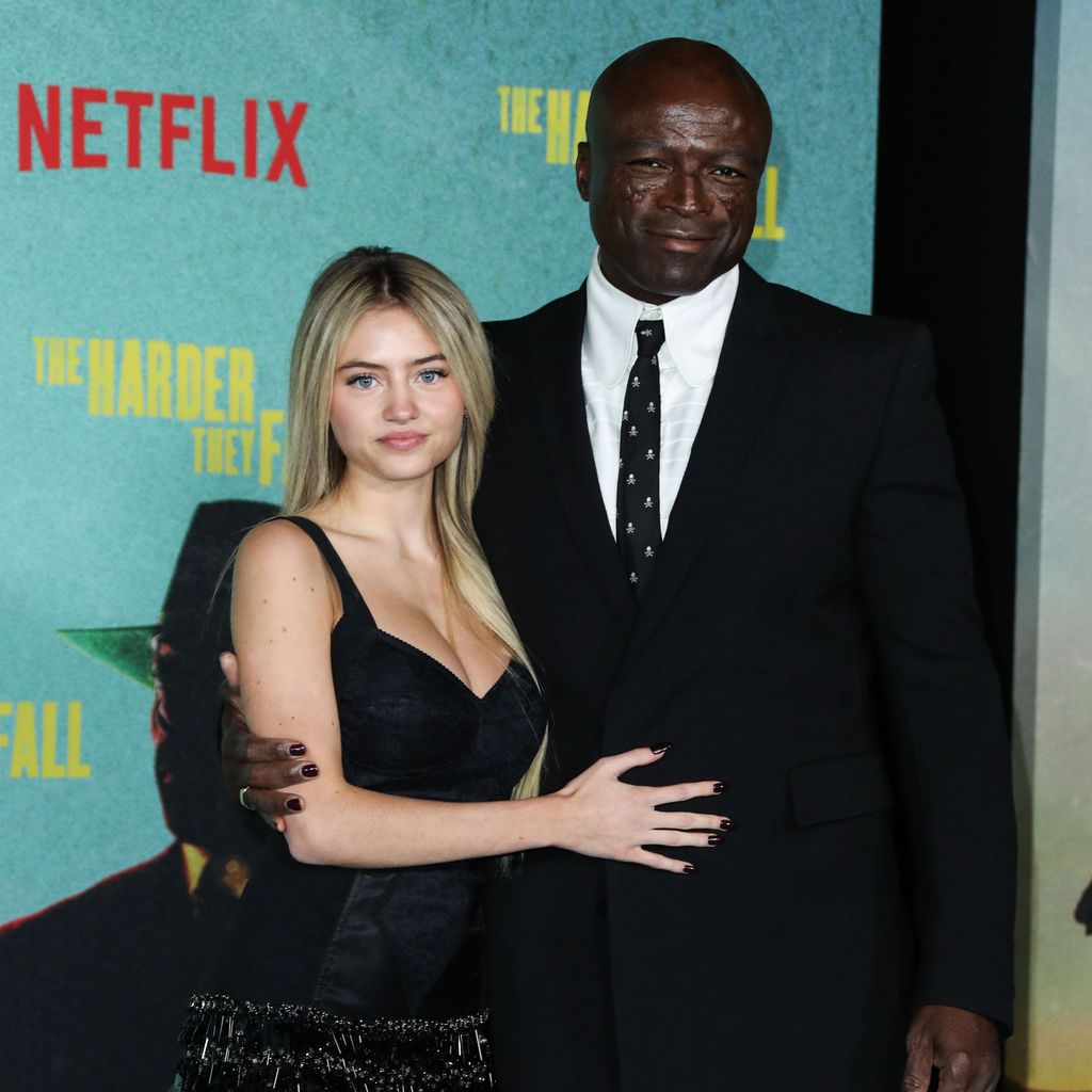 Leni Klum mit ihrem Vater Seal im Oktober 2021 in Los Angeles