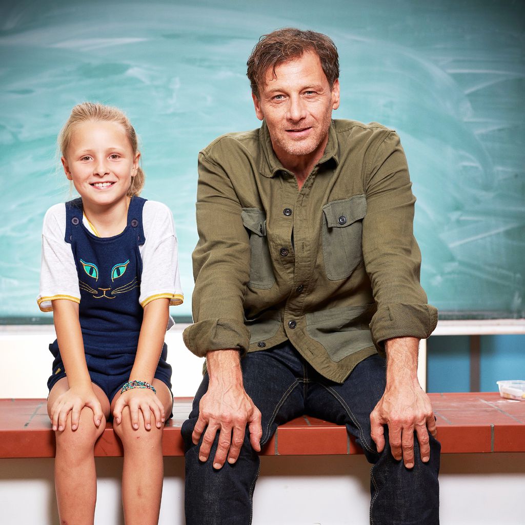 Leni Säugling und Hendrik Duryn, Darsteller bei "Der Lehrer"