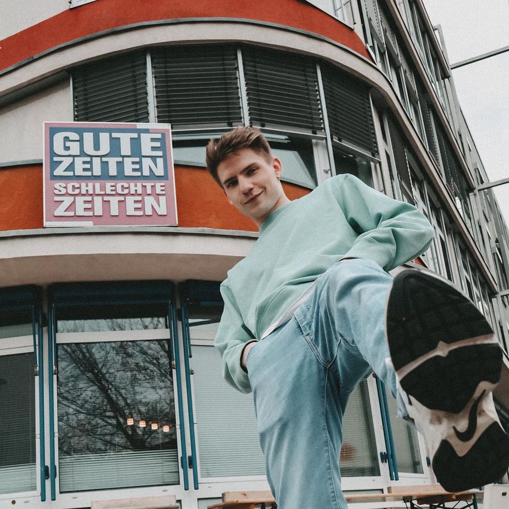 Lennart Borchert am GZSZ-Set