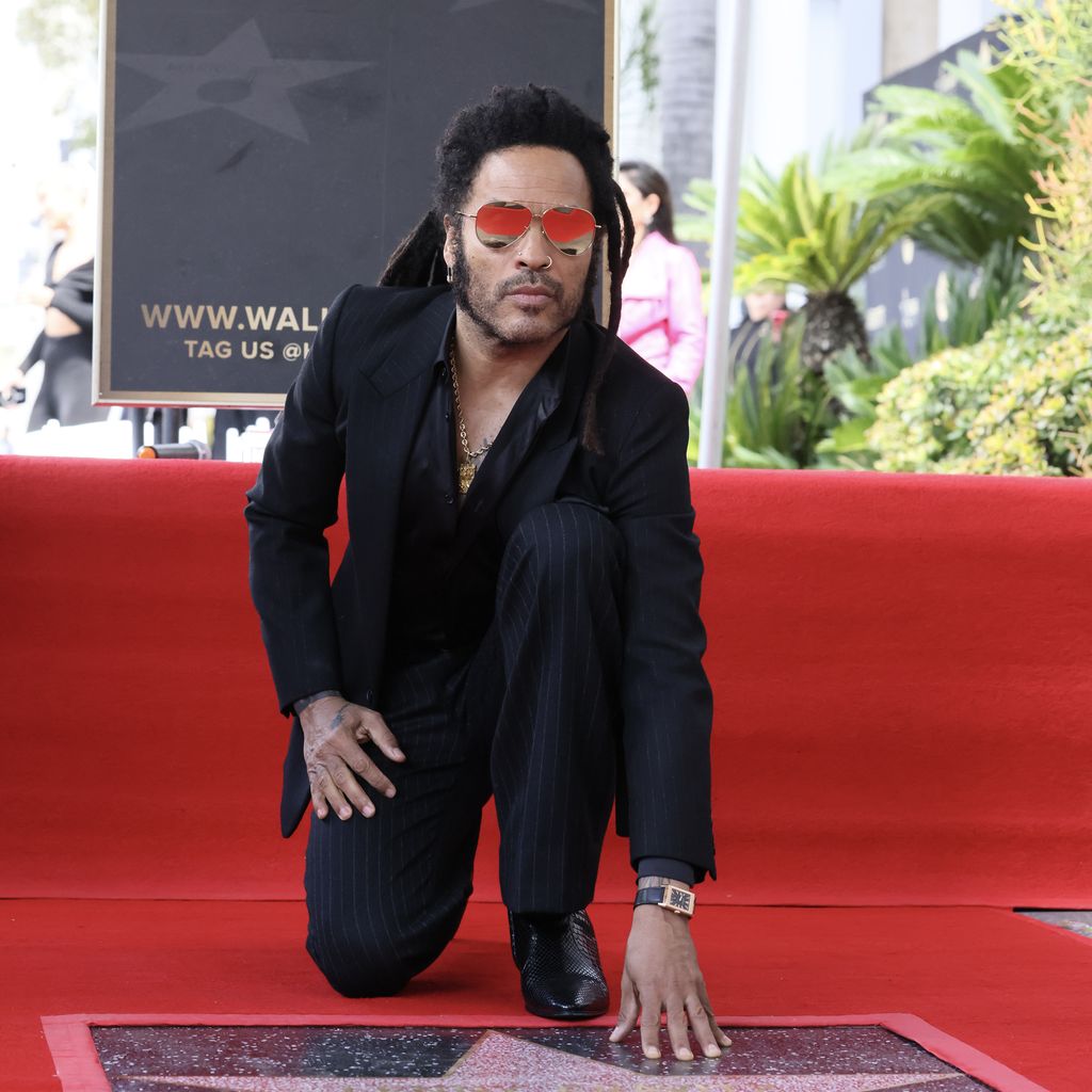Lenny Kravitz auf dem Walk of Fame