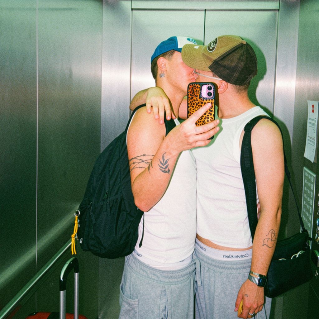 Leon Content und Freund Lucas, Juli 2026