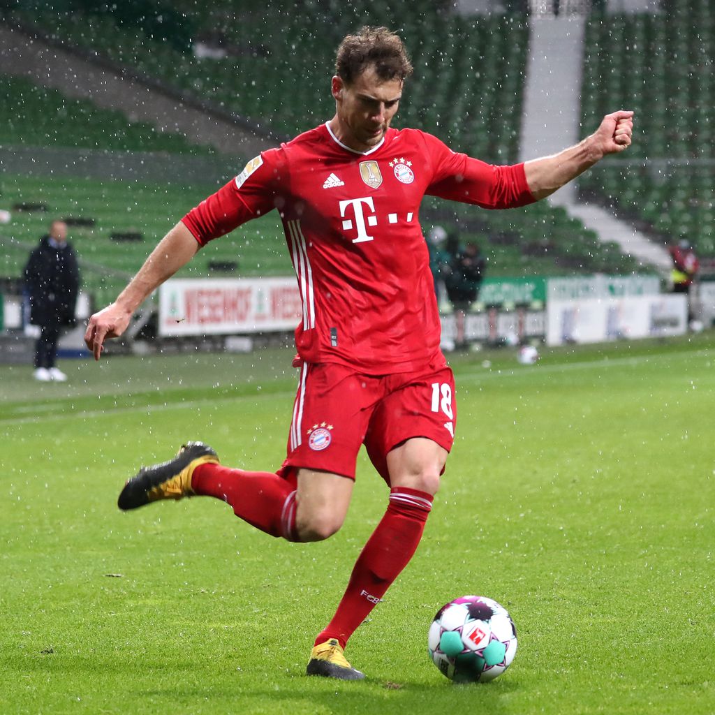 Leon Goretzka bei einem Spiel im März 2021