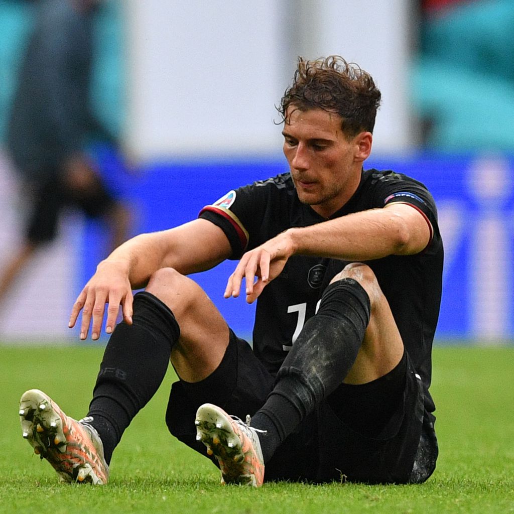 Leon Goretzka nach dem EM-Spiel Deutschland gegen England, Juni 2021