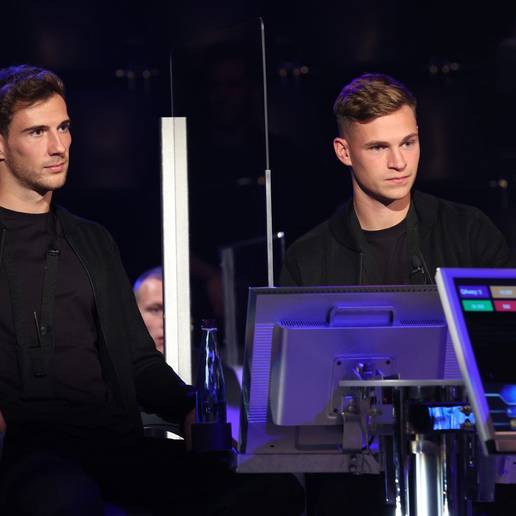 Leon Goretzka und Joshua Kimmich bei "Wer wird Millionär?"