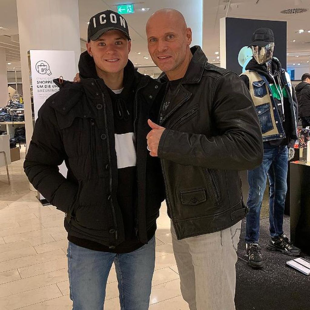 Leon Legat und Thorsten Legat im Dezember 2019