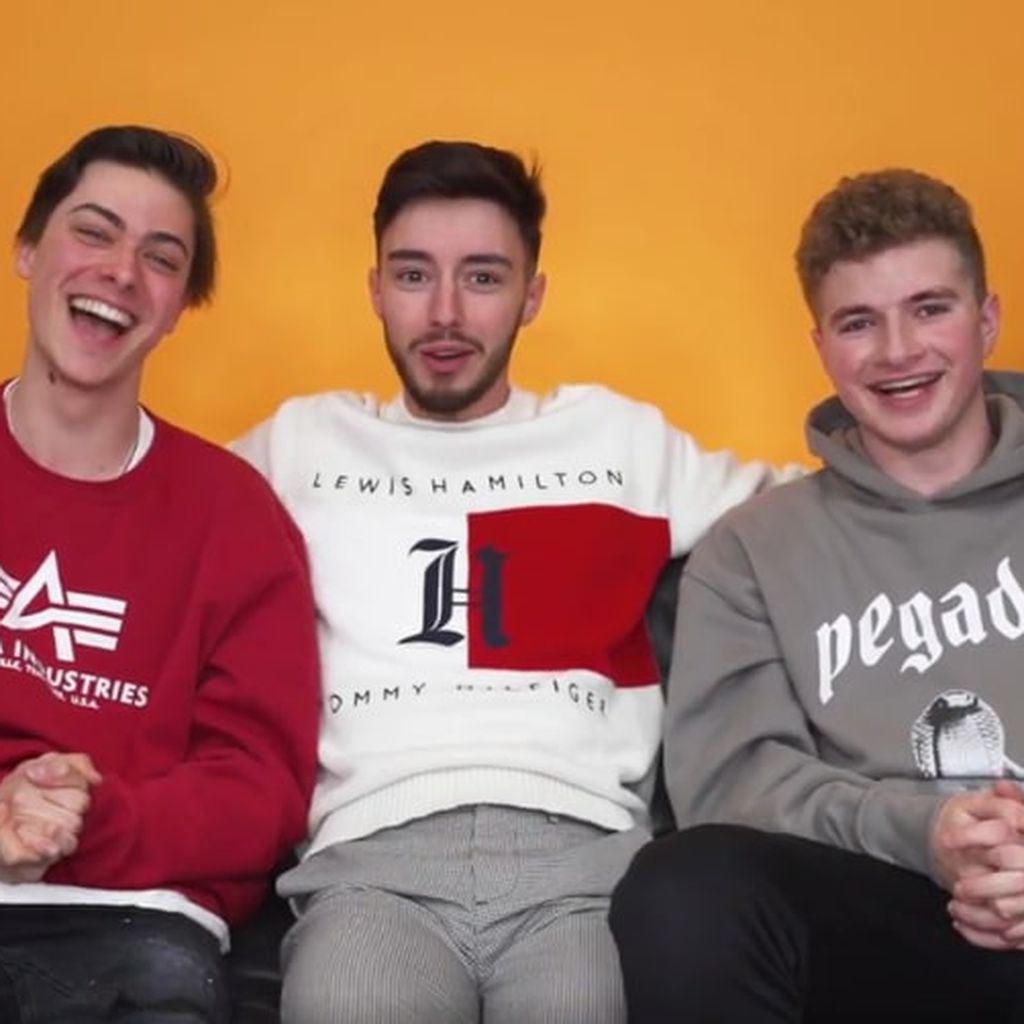 Leon Pelz, Mario Novembre und Finn Schöwing, "Das Internat"-Darsteller