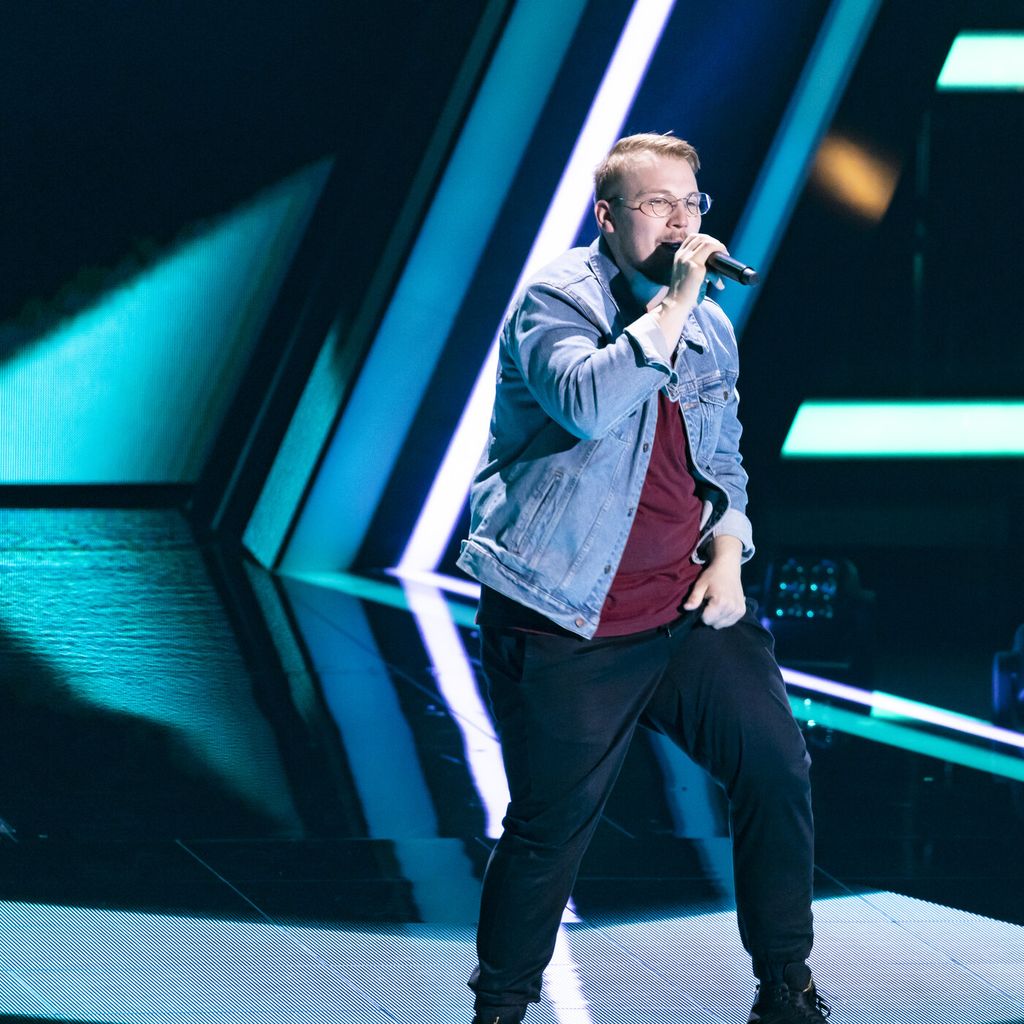 Leon Weick bei seiner Blind Audition bei "The Voice of Germany" 2020