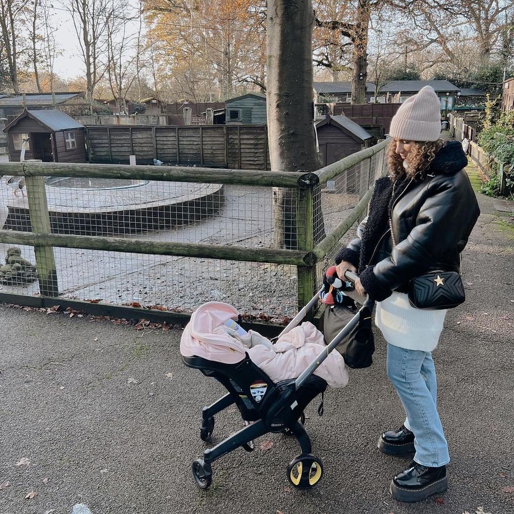 Leona Lewis und ihre Tochter Carmel, Dezember 2022