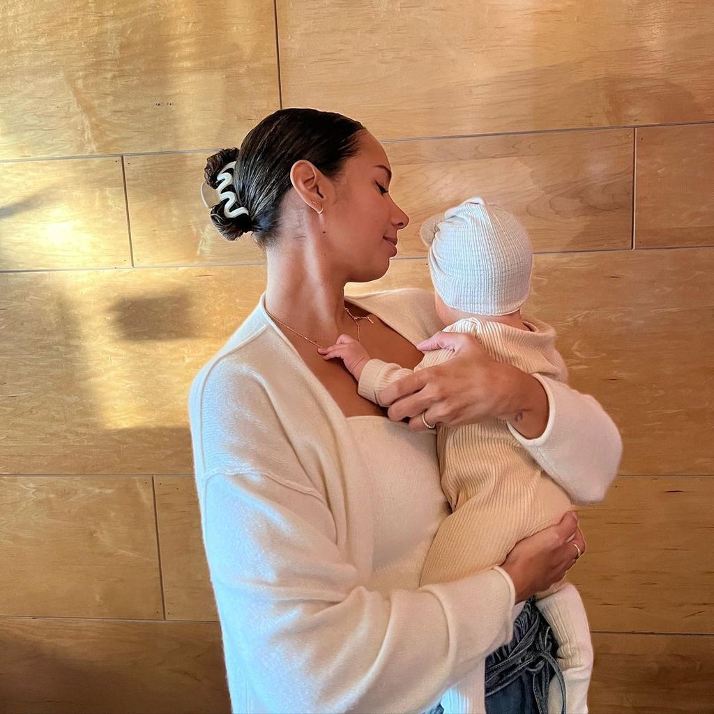 Leona Lewis mit ihrer Tochter Carmel