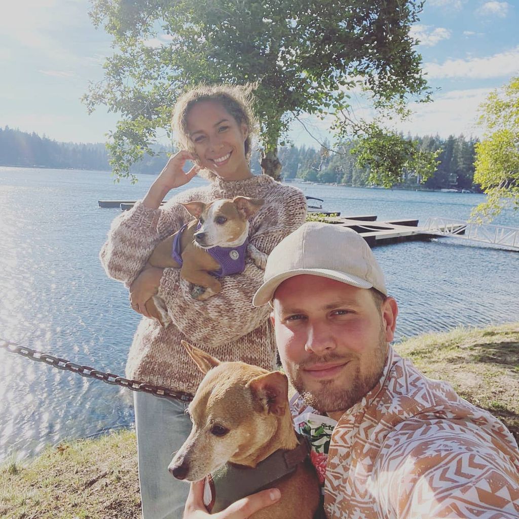 Leona Lewis und Dennis Jauch im Juli 2020