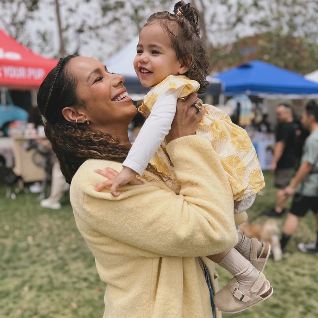 Leona Lewis und Tochter Carmel im Mai 2024