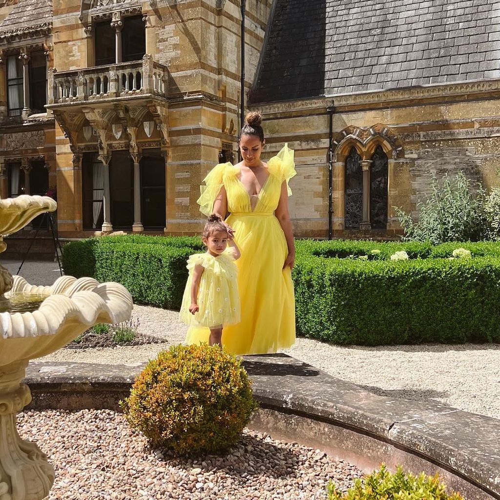 Leona Lewis und Tochter Carmel im Juli 2024