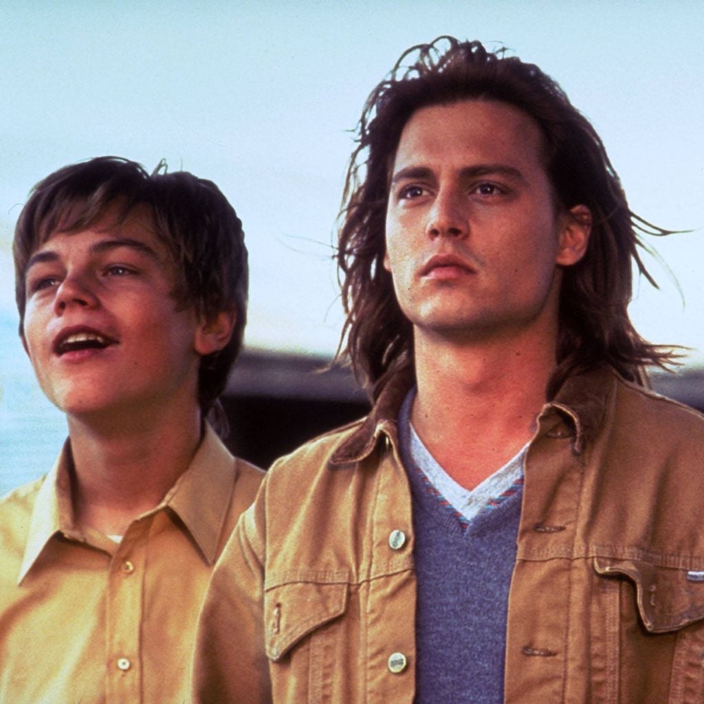 Szenenbild aus "Gilbert Grape – Irgendwo in Iowa" mit Johnny Depp, Leonardo DiCaprio und Juliette Lewis