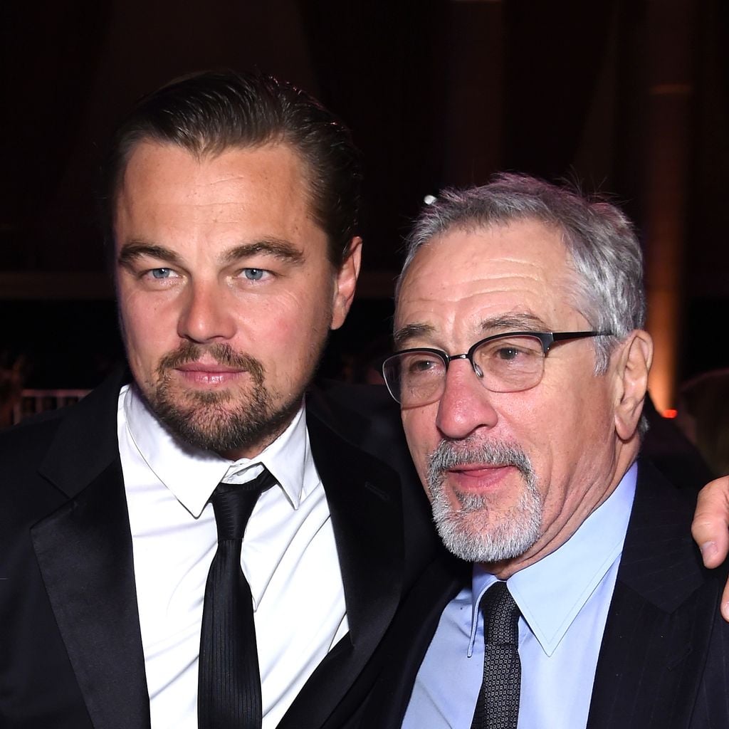 Leonardo DiCaprio mit Robert De Niro bei der amfAR New York Gala 2016