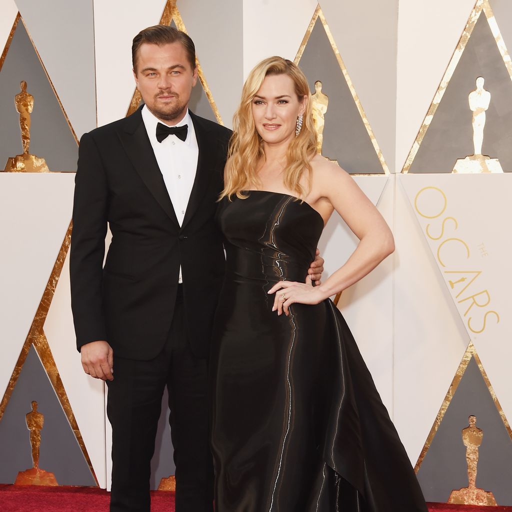 Leonardo DiCaprio und Kate Winslet bei den Oscars 2016