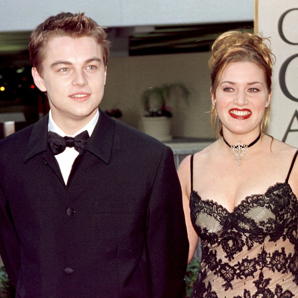 Leonardo DiCaprio und Kate Winslet bei den 55. Golden Globe Awards in Beverly Hills, Januar 1998