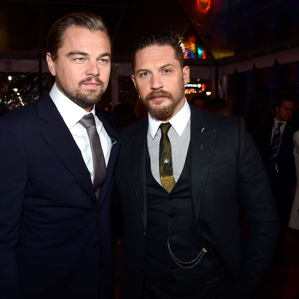 Leonardo DiCaprio und Tom Hardy bei der "The Revenant"-Premiere