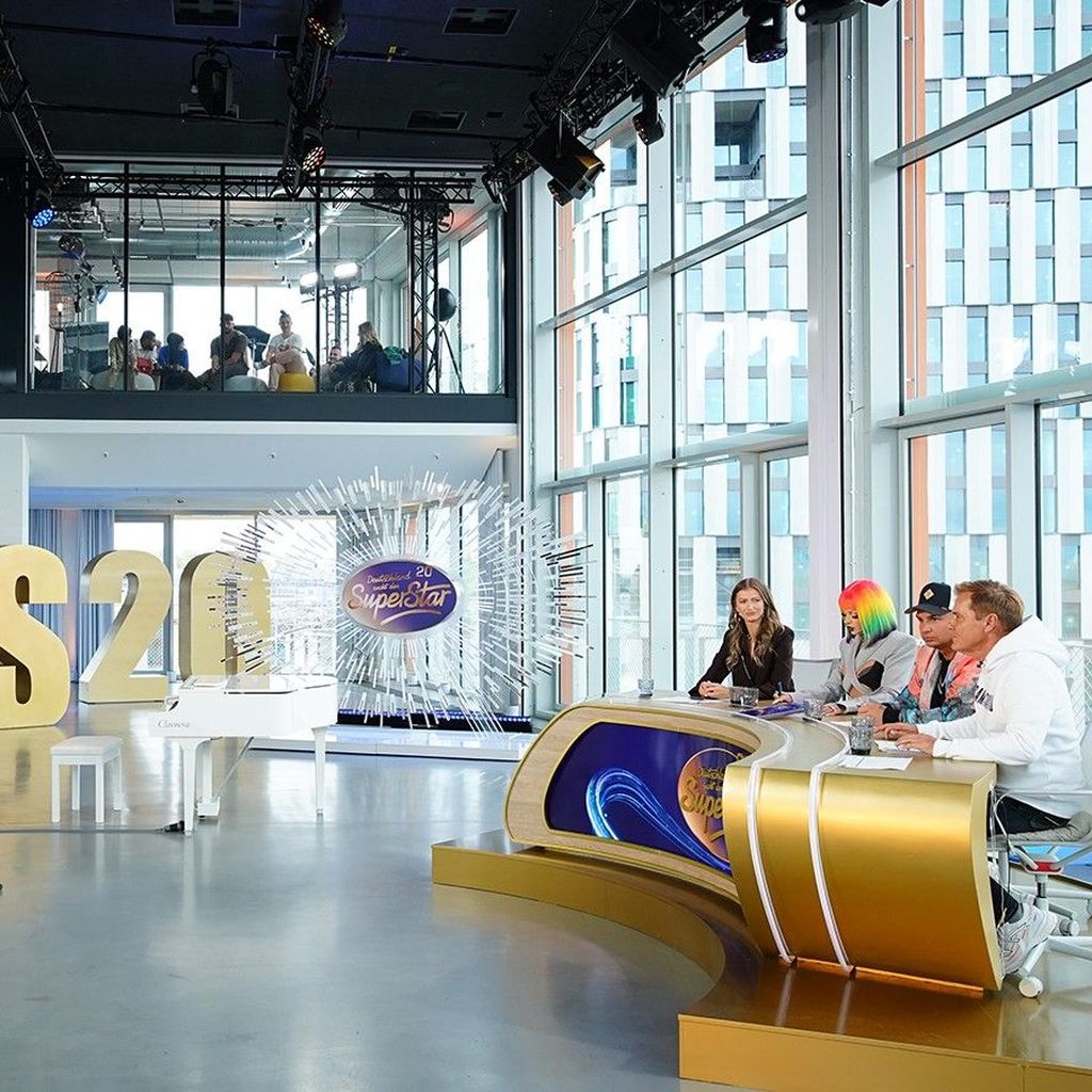 Leony, Katja Krasavice, Pietro Lombardi und Dieter Bohlen bei den Castings für DSDS 2023