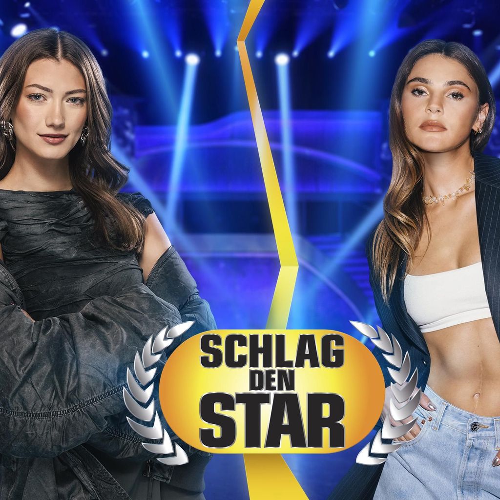 Sängerin Leony und Model Stefanie Giesinger bei "Schlag den Star"