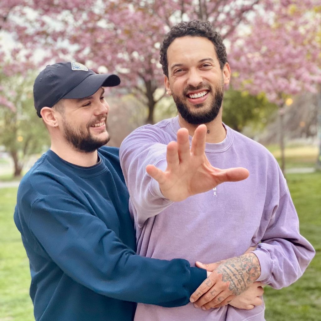 Leroy Leone (r.) und sein neuer Partner