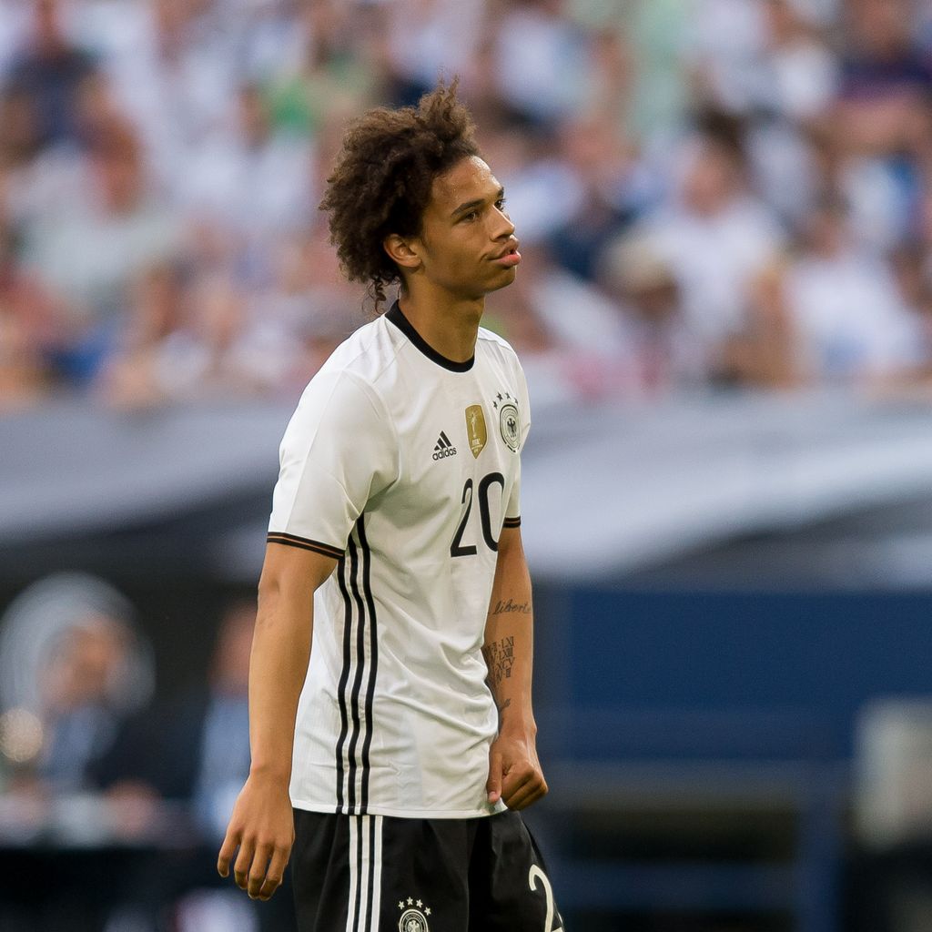 Leroy Sané beim deutschen Testspiel auf Schalke im Juni 2016
