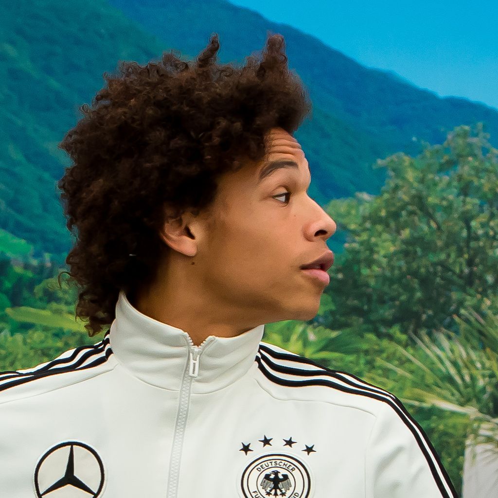 Leroy Sané im Trainingslager des DFB-Teams in Ascona im Mai 2016
