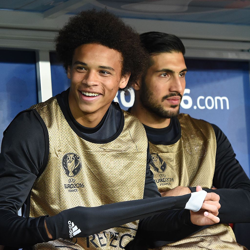 Leroy Sané und Emre Can