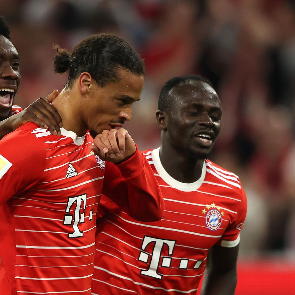 Leroy Sané und Sadio Mané, Oktober 2022