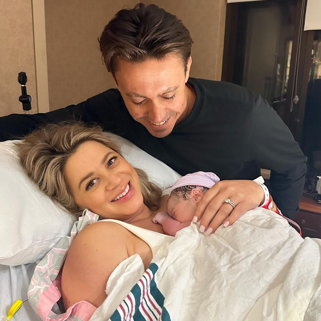 Lesley Murphy, Alex Kavanagh und Baby Lily
