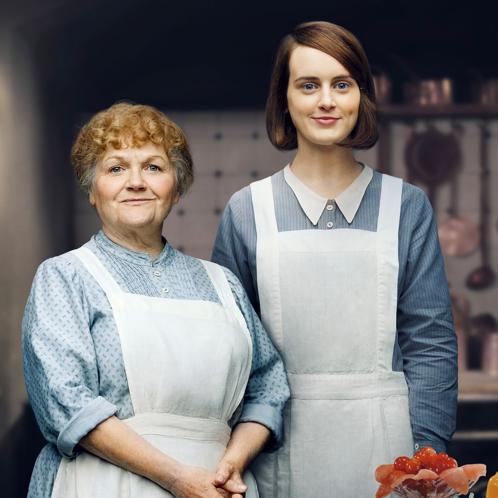 Mrs. Patmore (Lesley Nicol) und Daisy Mason (Sophie McShera) in "Downton Abbey"
