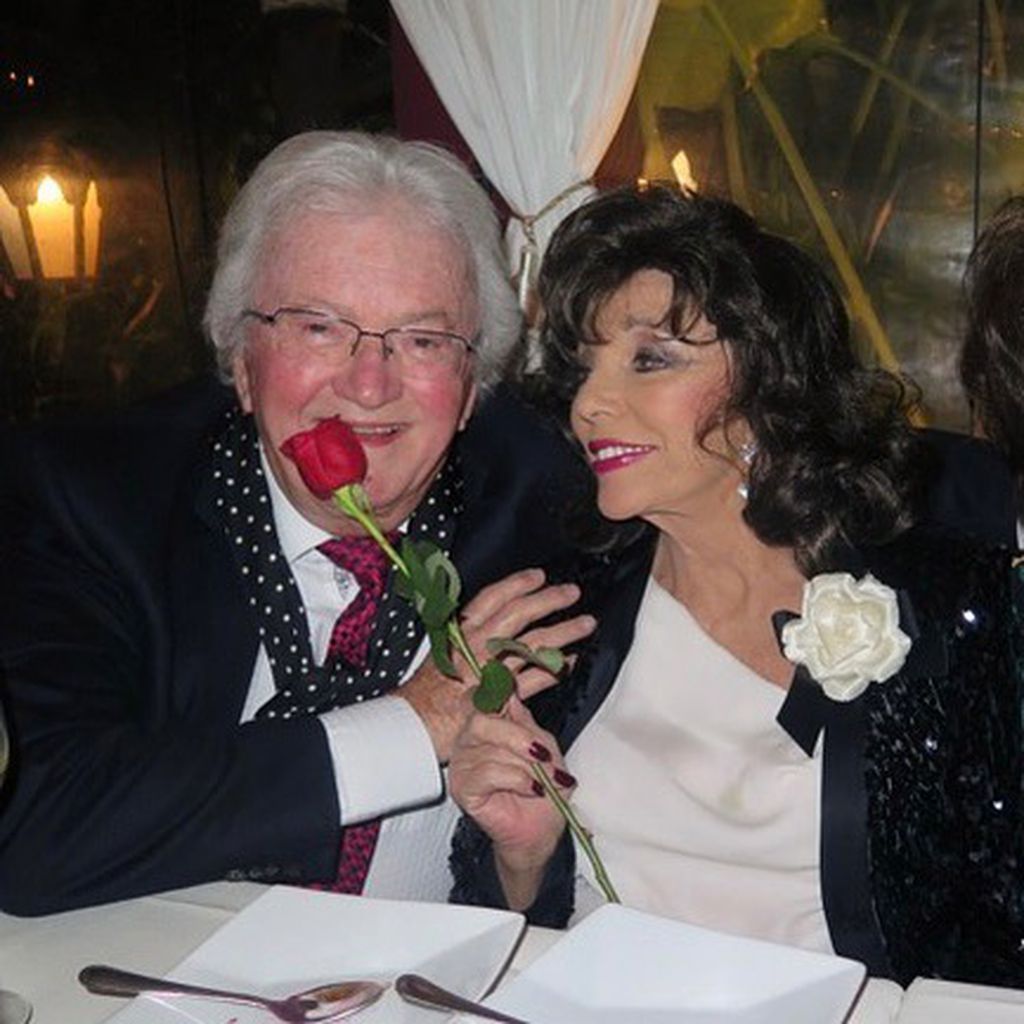 Leslie Bricusse und Joan Collins