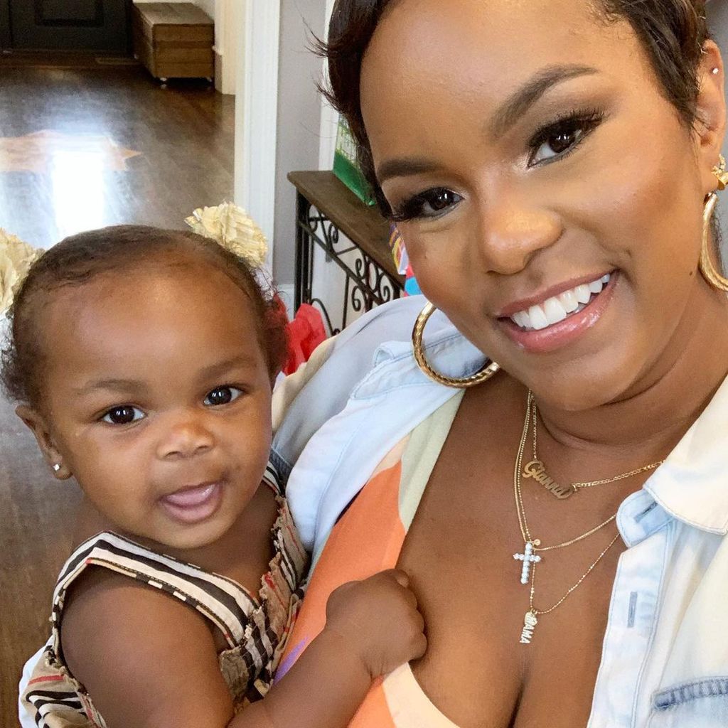 LeToya Luckett mit Tochter Gianna, August 2019