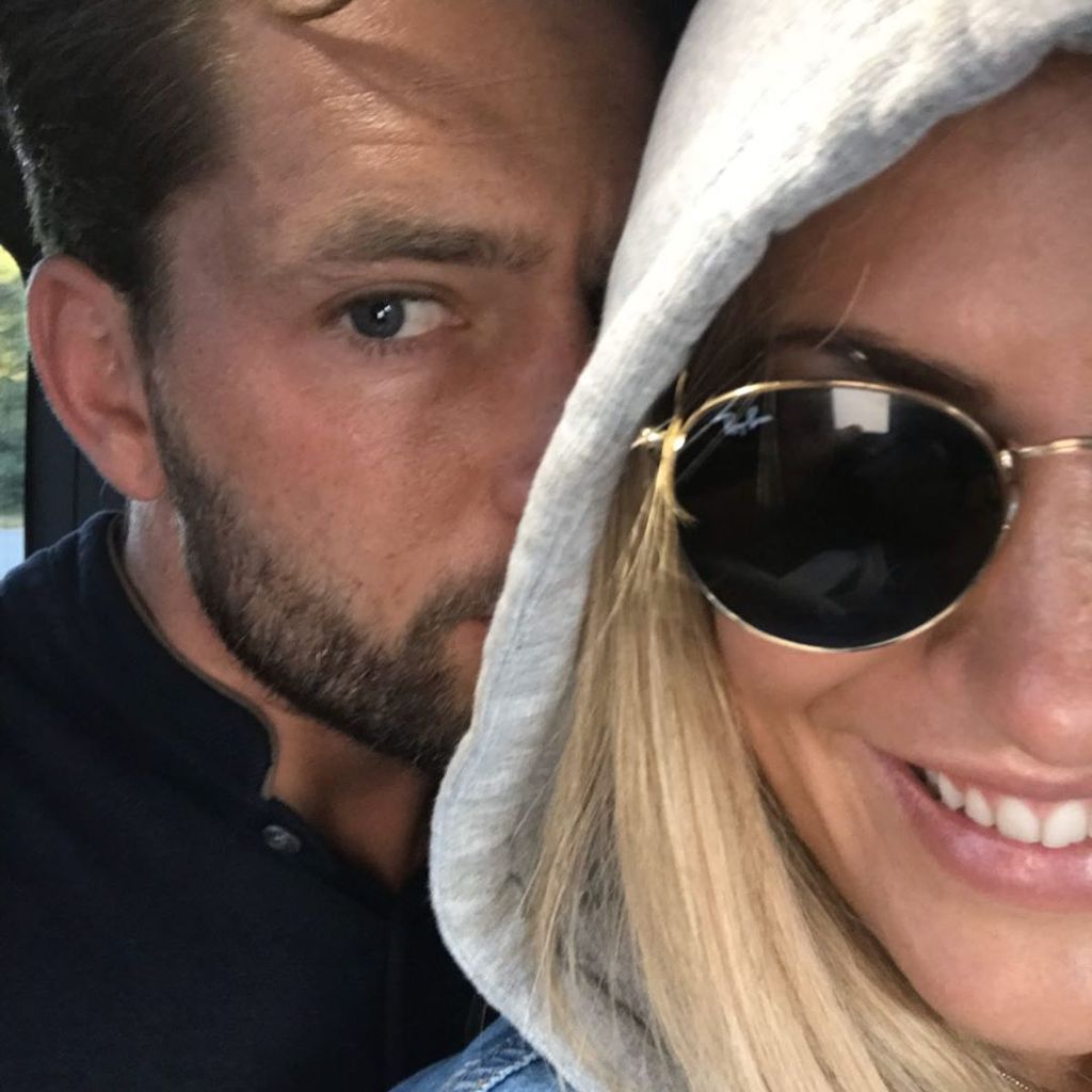 Lewis Burton und Moderatorin Caroline Flack