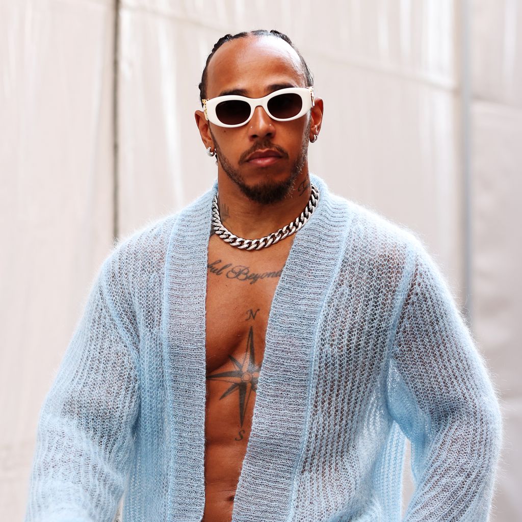 Lewis Hamilton auf der Rennstrecke in Monte-Carlo, Monaco