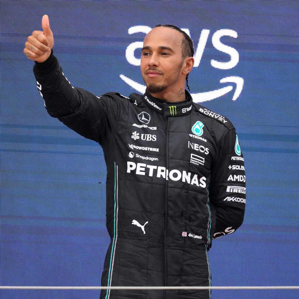 Lewis Hamilton in Barcelona im Juni 2023