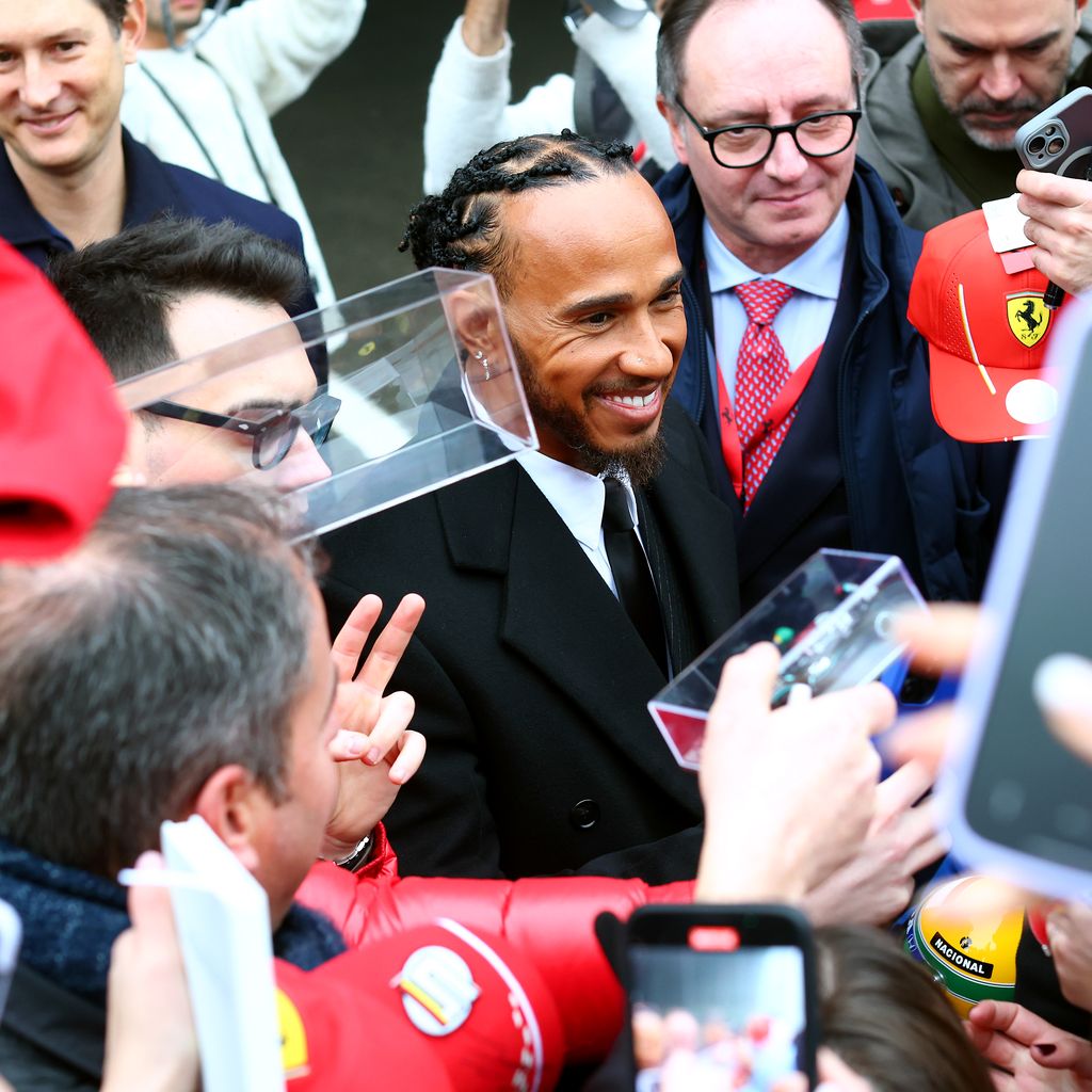 Lewis Hamilton im Januar 2025