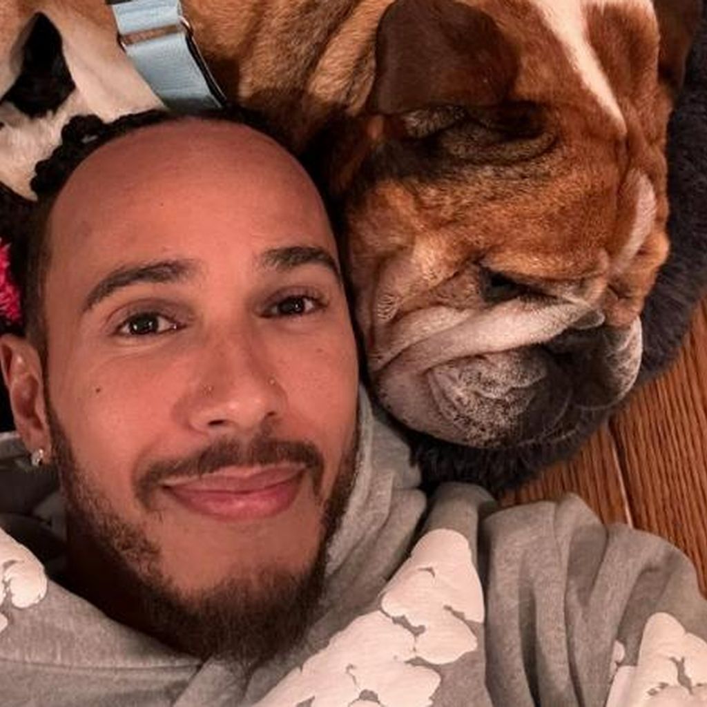 Lewis Hamilton und Roscoe