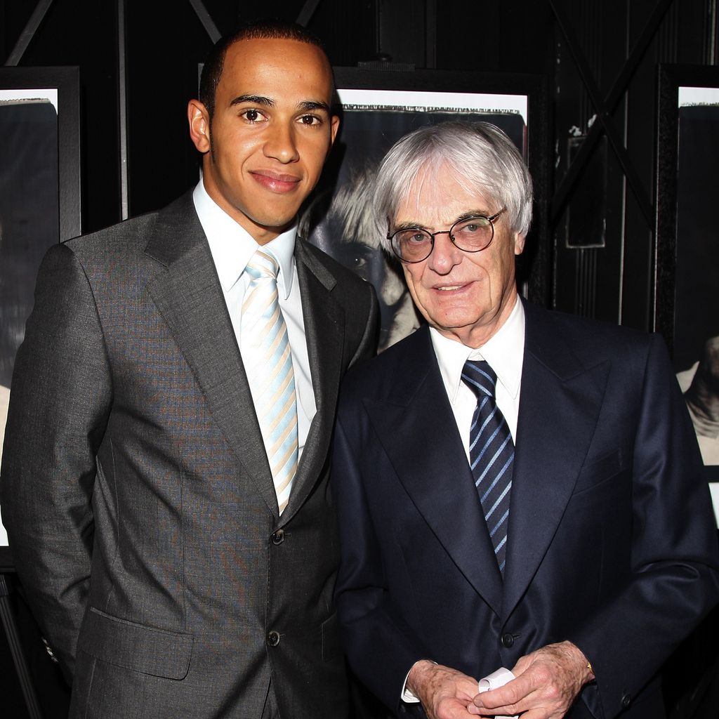 Lewis Hamilton und Bernie Ecclestone im Juli 2007