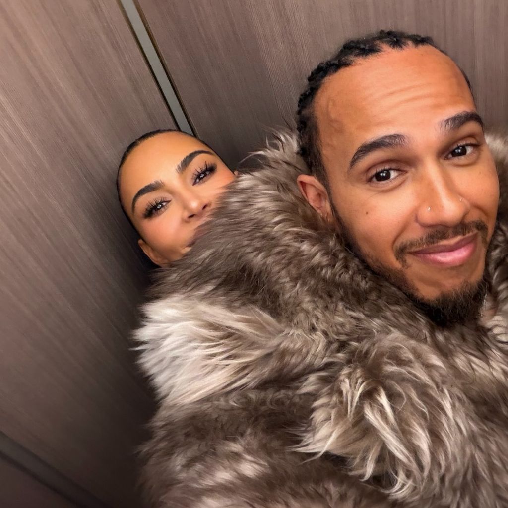 Lewis Hamilton und Kim Kardashian, Instagram 2026
