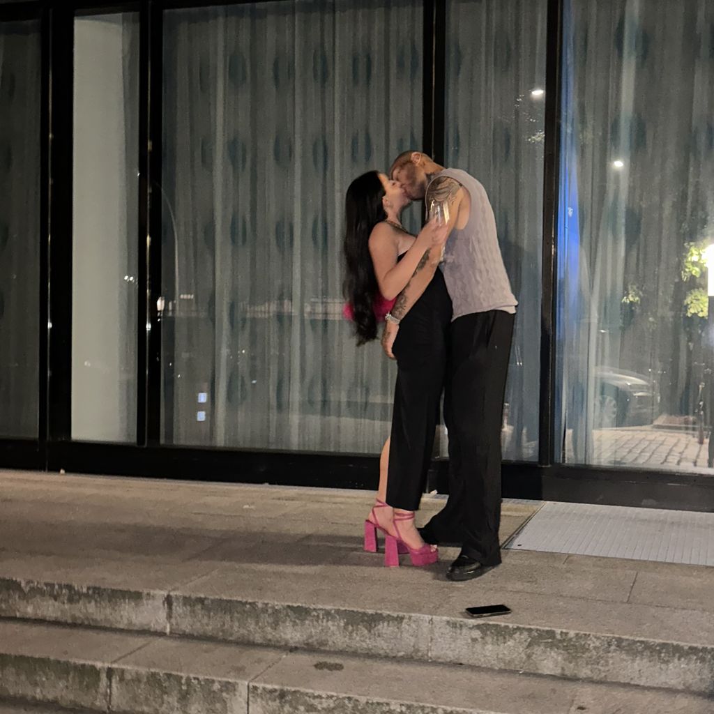 Leyla Lahouar und Jona Steinig im Juli 2023 in Berlin