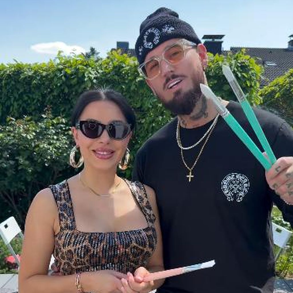 Realitystars Leyla Lahouar und Mike Heiter, Mai 2025