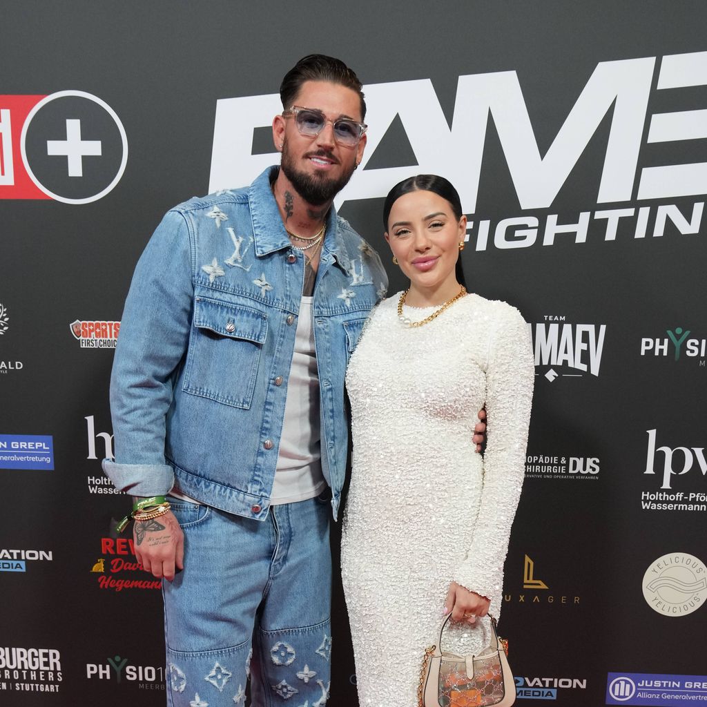 Leyla Lahouar und Mike Heiter beim Fame Fighting 2 im Maritim Hotel Bonn, 09.11.2024